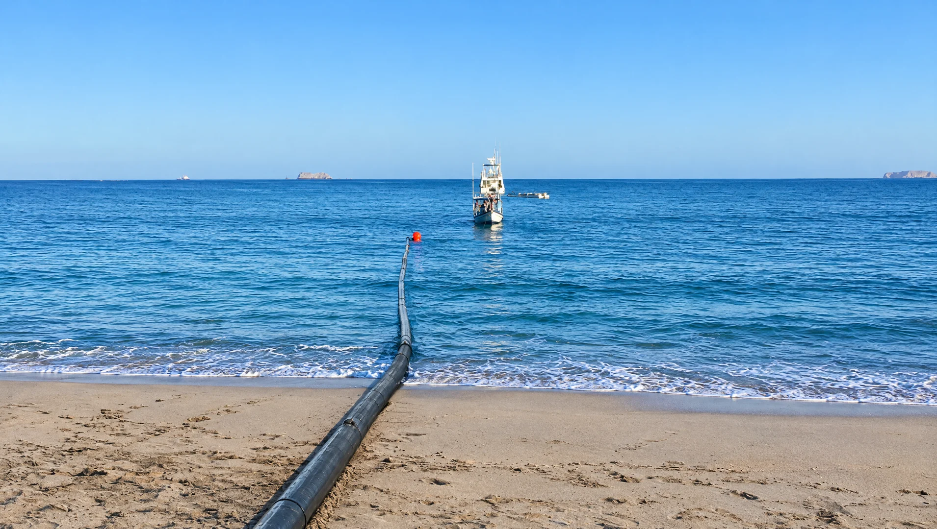 Infraestructura de un proyecto de desalinización de Fernández Vaglio